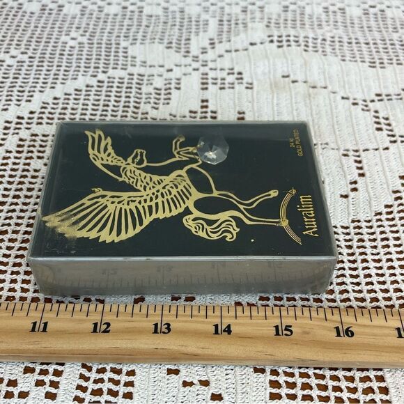 Vintage AURALIM 24k gold plated Christmas tree ornament || Christmas decorations - Picture 7 of 9